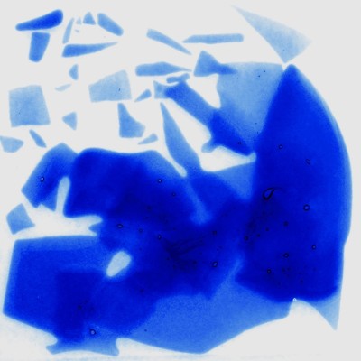 Confetti 0058 transparent dark blue 300g Confetti 0058 transparent dark blue 300g