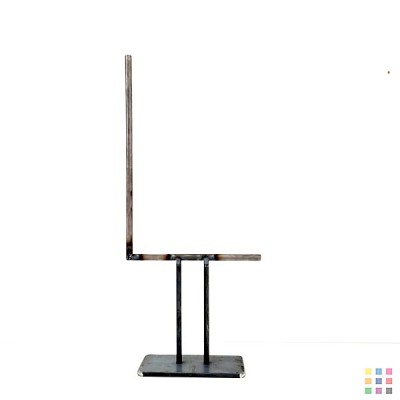 L metal display stand L metal display stand