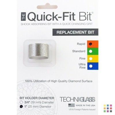 Quick-Fit bit rapid 25mm diamond ring Quick-Fit bit rapid 25mm diamond ring
