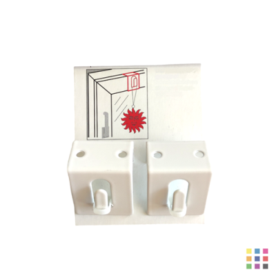 Window clips - white Window clips - white