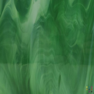 OS Opalescent 327-6S-F vert foncé 30x30cm OS Opalescent 327-6S-F vert foncé 30x30cm