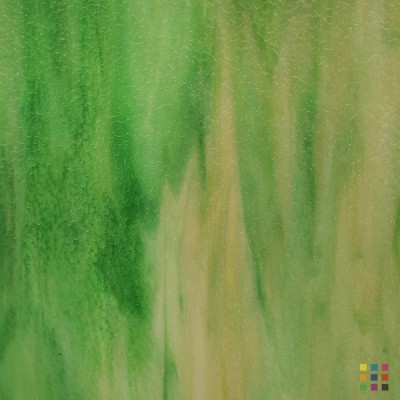 W Wisspy WO-78 MOSS ambre moyen et vert "Moss" 82x107cm W Wisspy WO-78 MOSS ambre moyen et vert "Moss" 82x107cm