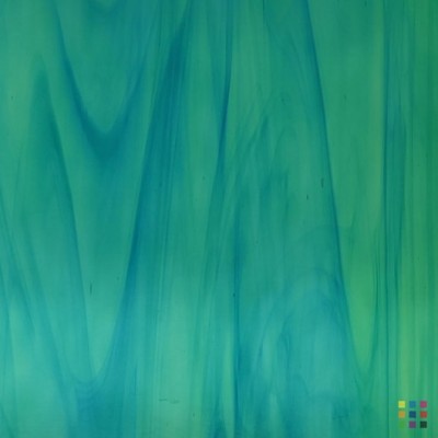 OS Waterglass 423-1W-F pale green and aqua blue 30x28cm OS Waterglass 423-1W-F pale green and aqua blue 30x28cm