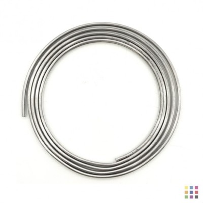 Profilé de 2m en plomb Mommer U rond 3x3.5mm demi-mou Profilé de 2m en plomb Mommer U rond 3x3.5mm demi-mou