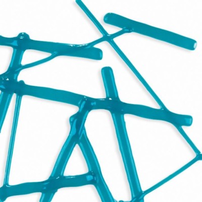OS Stringers S-5333-F transparent deep aqua 140g OS Stringers S-5333-F transparent deep aqua 140g