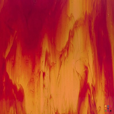 W Streaky 17-LL red and orange 82x107cm W Streaky 17-LL red and orange 82x107cm