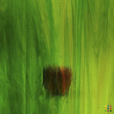 W Streaky 112-LL dark green and dark amber 82x107cm W Streaky 112-LL dark green and dark amber 82x107cm