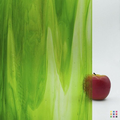 W Streaky 112-LL dark green and dark amber 82x107cm W Streaky 112-LL dark green and dark amber 82x107cm