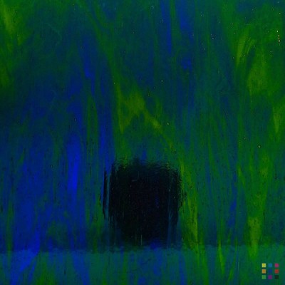 W Streaky 243-LL bleu foncé et vert jaunâtre 82x107cm W Streaky 243-LL bleu foncé et vert jaunâtre 82x107cm