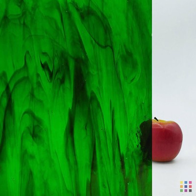 W Streaky 704-LL medium green and brown "Mystic" 82x107cm W Streaky 704-LL medium green and brown "Mystic" 82x107cm
