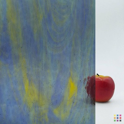 W Streaky 705-LL violet and medium amber "Mystic" 82x107cm W Streaky 705-LL violet and medium amber "Mystic" 82x107cm