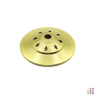 Dessus de lampe rond ajouré 7,8cm Dessus de lampe rond ajouré 7,8cm