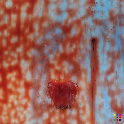 W Streaky 710-LL burgundy and blue "Mystic" 82x107cm W Streaky 710-LL burgundy and blue "Mystic" 82x107cm
