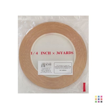 CGI adhesive copper foil 6.35mm (1/4") CGI adhesive copper foil 6.35mm (1/4")