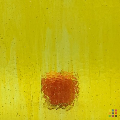 Cathédrale Antik 7-2 jaune 80x80cm