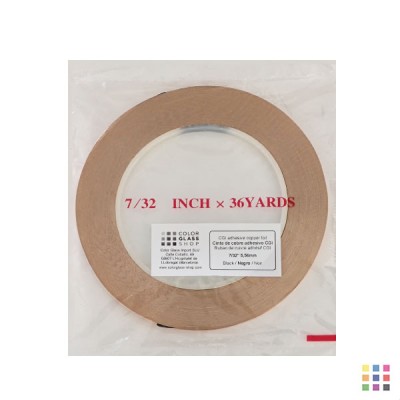 CGI black adhesive copper foil 5.56mm (7/32") CGI black adhesive copper foil 5.56mm (7/32")