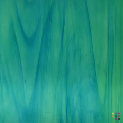 OS Waterglass 423-1W-F pale green and aqua blue 56x122cm OS Waterglass 423-1W-F pale green and aqua blue 56x122cm