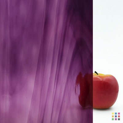 OS Waterglass 444-1W-F deep violet and light purple 56x122cm OS Waterglass 444-1W-F deep violet and light purple 56x122cm