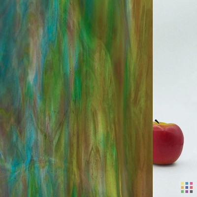 W Wisspy WO-264 pourpre, vert jaunâtre et bleu ciel 82x107cm W Wisspy WO-264 pourpre, vert jaunâtre et bleu ciel 82x107cm