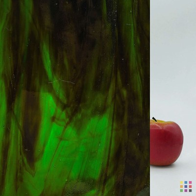 W Wisspy WO-704 medium green and brown "Mystic" 82x107cm W Wisspy WO-704 medium green and brown "Mystic" 82x107cm