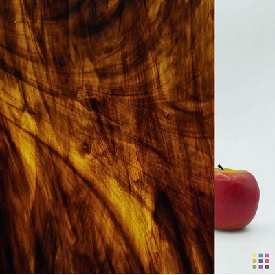W Wisspy WO-706 ambre clair et marron "Mystic" 82x107cm W Wisspy WO-706 ambre clair et marron "Mystic" 82x107cm