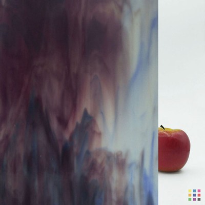 W Opalescent 238-D dark purple and dark blue 82x107cm W Opalescent 238-D dark purple and dark blue 82x107cm