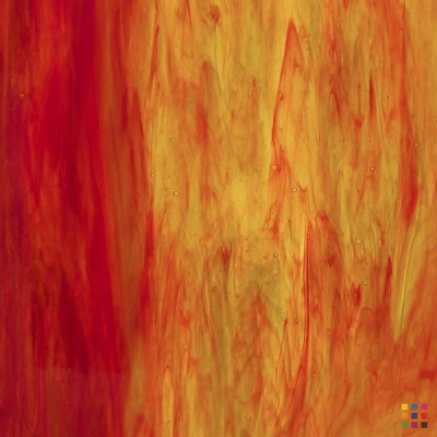 W Wisspy WO-25 naranja y verde 82x107cm W Wisspy WO-25 naranja y verde 82x107cm
