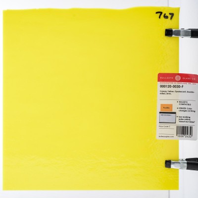 B Opalescent 0120-30 canary yellow 51x89cm Striker* B Opalescent 0120-30 canary yellow 51x89cm Striker*