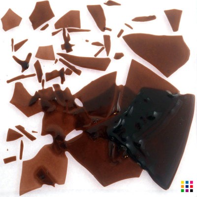 Confettis 0105 brun transparent 300g Confettis 0105 brun transparent 300g
