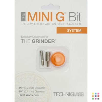 Diamond bit set with 3mm and 6mm bits for The Grinder 1+2 Diamond bit set with 3mm and 6mm bits for The Grinder 1+2