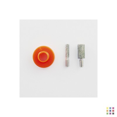 Kit de 2 meules diamantées de 3mm et 6mm pour meuleuses The Grinder Kit de 2 meules diamantées de 3mm et 6mm pour meuleuses The Grinder