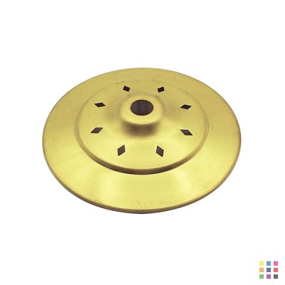 Dessus de lampe rond ajouré 10,5cm Dessus de lampe rond ajouré 10,5cm