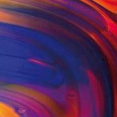 L Streaky S622 goldpink, blue and yellow on clear L Streaky S622 goldpink, blue and yellow on clear