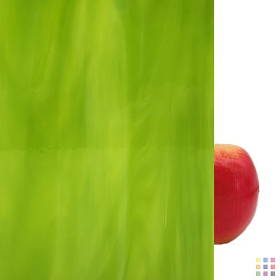 OS Opalescent 826-71S-F lime green 61x122cm OS Opalescent 826-71S-F lime green 61x122cm