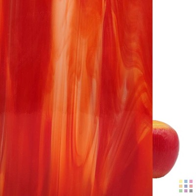 OS Opalescent 357-1S-F red 61x122cm OS Opalescent 357-1S-F red 61x122cm
