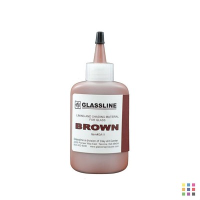 GA11 brown Glassline pen 56g GA11 brown Glassline pen 56g