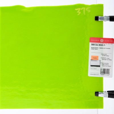 B Opalescent 0126-30 spring green 51x89cm Striker* B Opalescent 0126-30 spring green 51x89cm Striker*