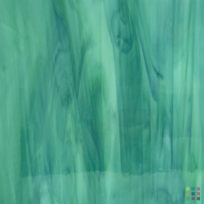 OS Opalescent 623-7S-F dark green and blue 61x122cm OS Opalescent 623-7S-F dark green and blue 61x122cm