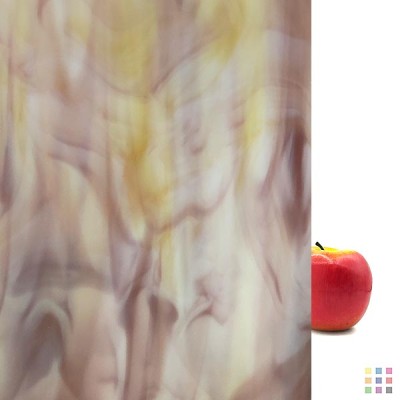 OS Opalescent 641-7S-F purple and amber 61x122cm OS Opalescent 641-7S-F purple and amber 61x122cm