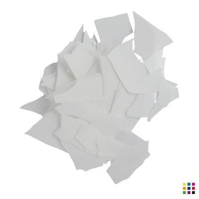 Confettis 3130 blanc opalescent extra-dense 300g Confettis 3130 blanc opalescent extra-dense 300g