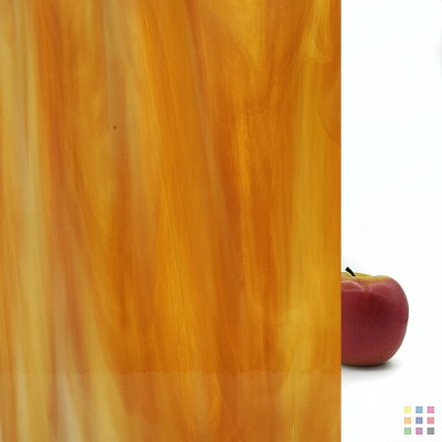 OS Opalescent 317-1S-F light amber 61x122cm OS Opalescent 317-1S-F light amber 61x122cm
