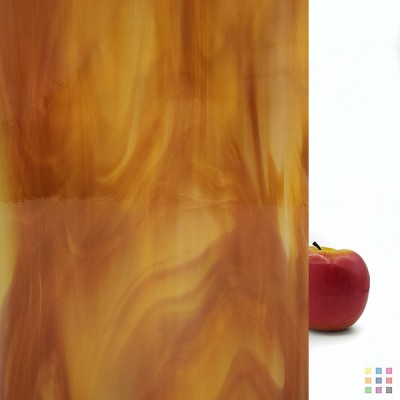 OS Opalescent 317-2S-F medium amber 61x122cm OS Opalescent 317-2S-F medium amber 61x122cm