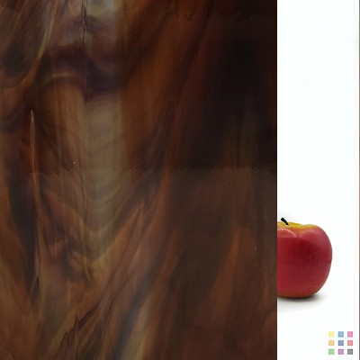 OS Opalescent 317-6S-F dark amber 61x122cm OS Opalescent 317-6S-F dark amber 61x122cm