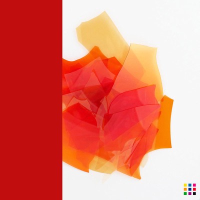 Confettis 2015 rouge opalescent 300g Confettis 2015 rouge opalescent 300g