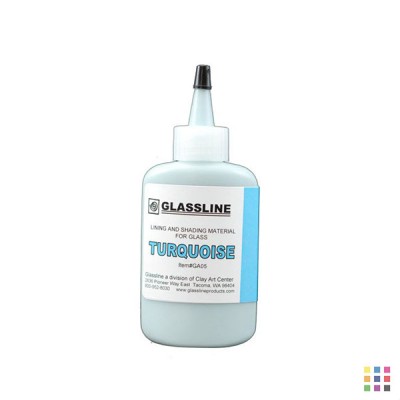 Crayon Glassline GA05 bleu turquoise 56g Crayon Glassline GA05 bleu turquoise 56g