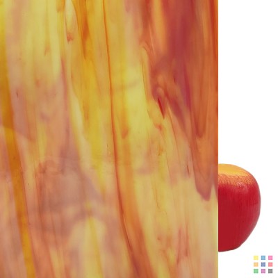 W Opalescent 27-D orange 82x107cm W Opalescent 27-D orange 82x107cm