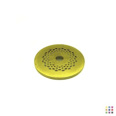 Perforated round cap 7.6cm Perforated round cap 7.6cm