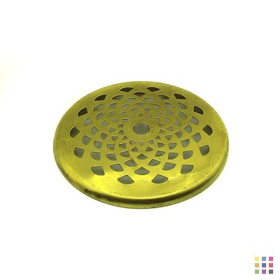 Perforated round cap 10.1cm Perforated round cap 10.1cm