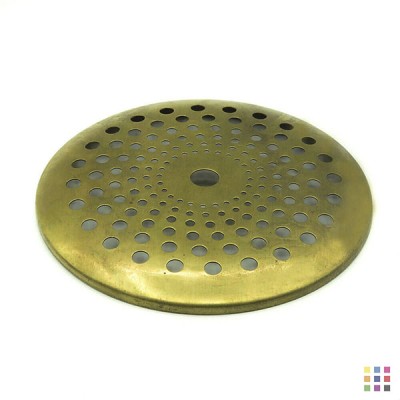 Perforated round cap 12.6cm Perforated round cap 12.6cm