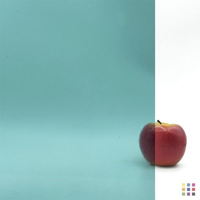 OS Transparent 532-1S-F bleu turquoise 61x122cm OS Transparent 532-1S-F bleu turquoise 61x122cm